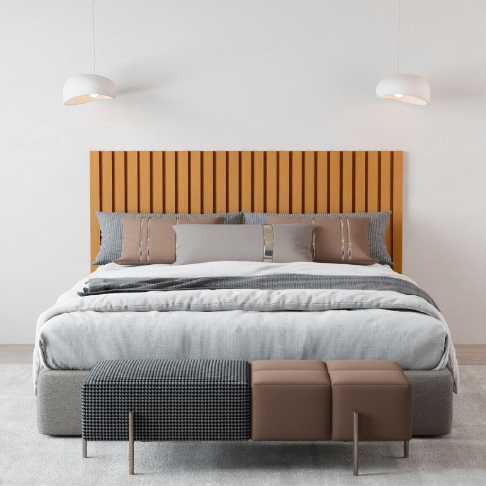 Cabeceira Para Cama Casal Génova Nature - 1