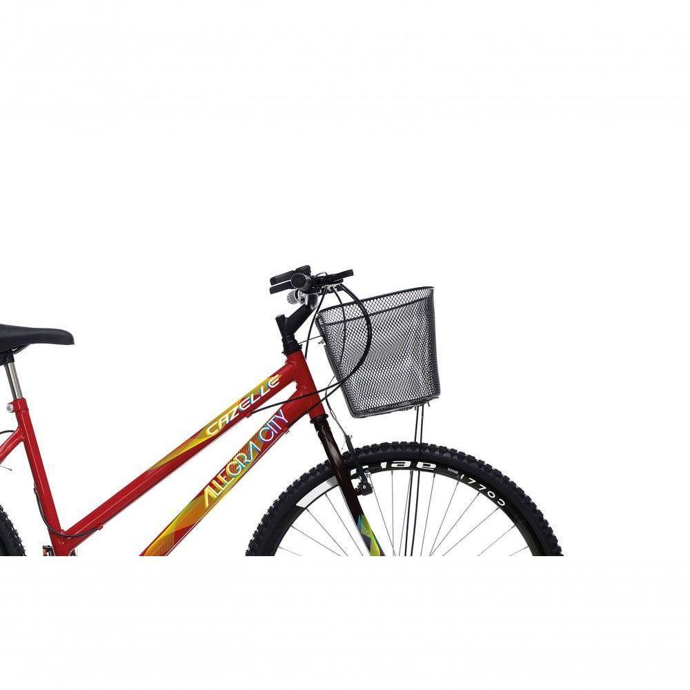 Bicicleta Colli Cazelle Allegra Aro 26 Freio V-brake Quadro 18 Vermelho - 2