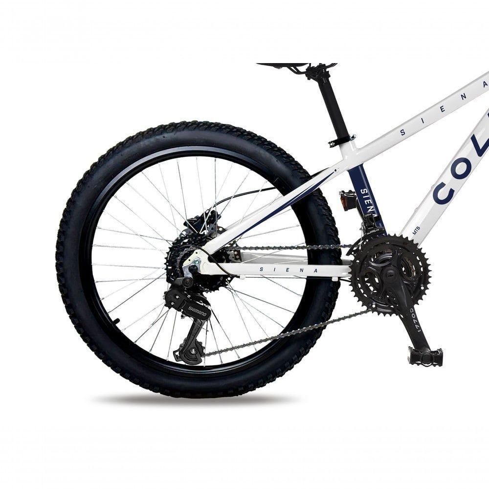 Bicicleta Colli Siena Aluminio Aro 26 Disco-shimano 21v Branco - 3