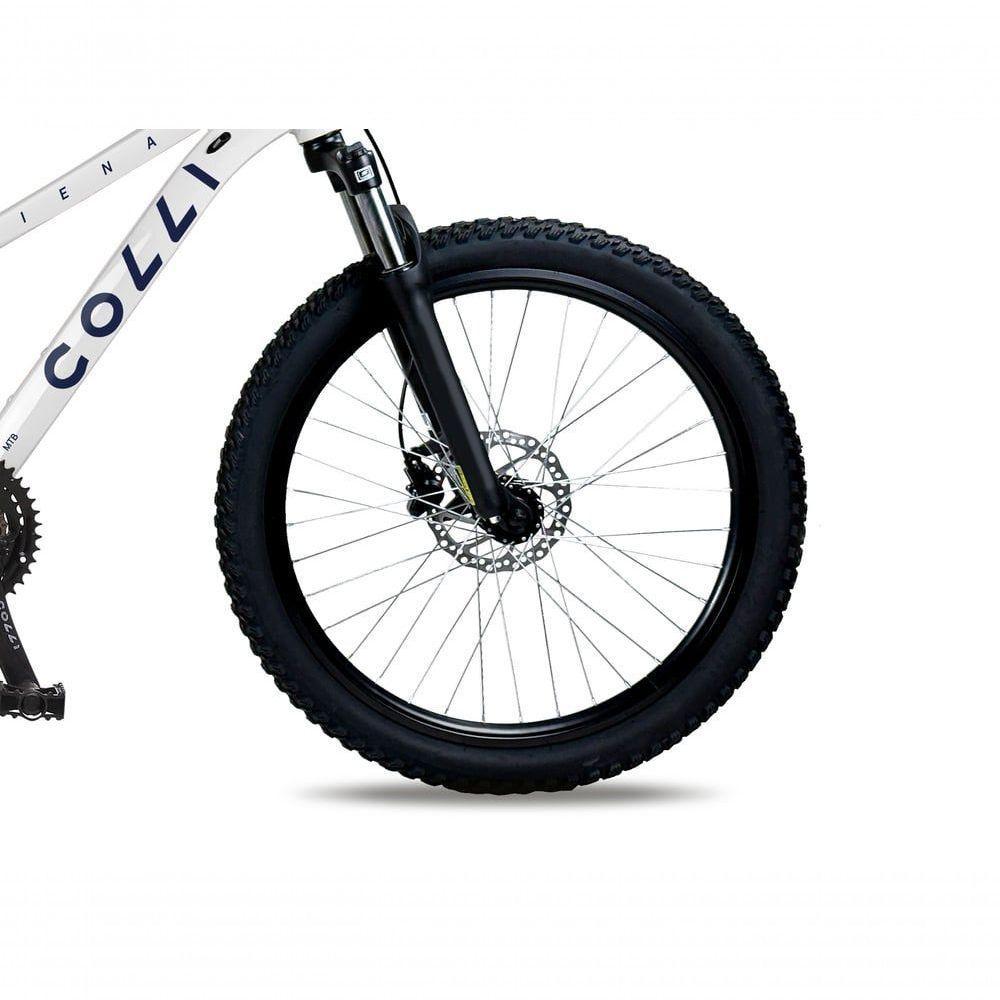 Bicicleta Colli Siena Aluminio Aro 26 Disco-shimano 21v Branco - 4