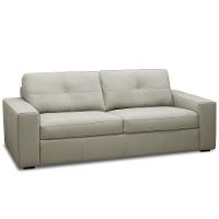 Sofá 2 Lugares Para Sala De Estar Living 150cm Vienne L06 Couro Pérola - Lyam Decor - 1