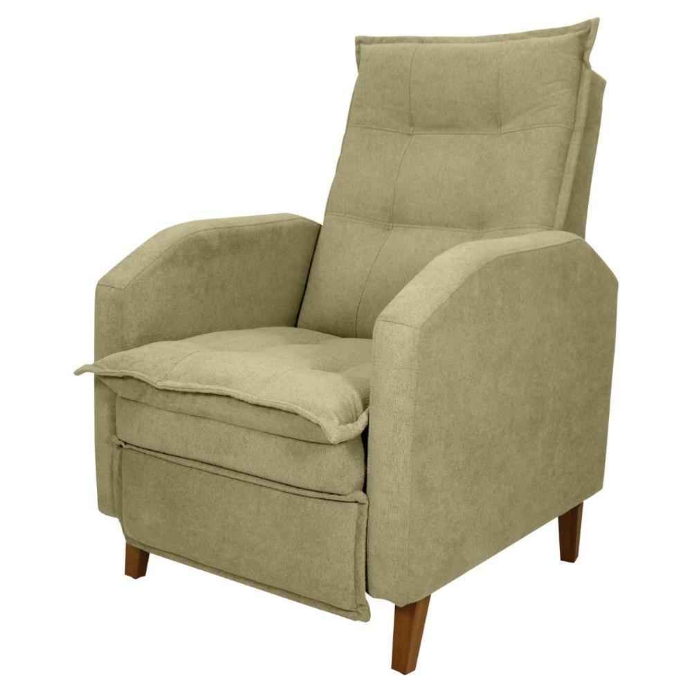 Poltrona Reclinável Alef Boucle Oliva - 3