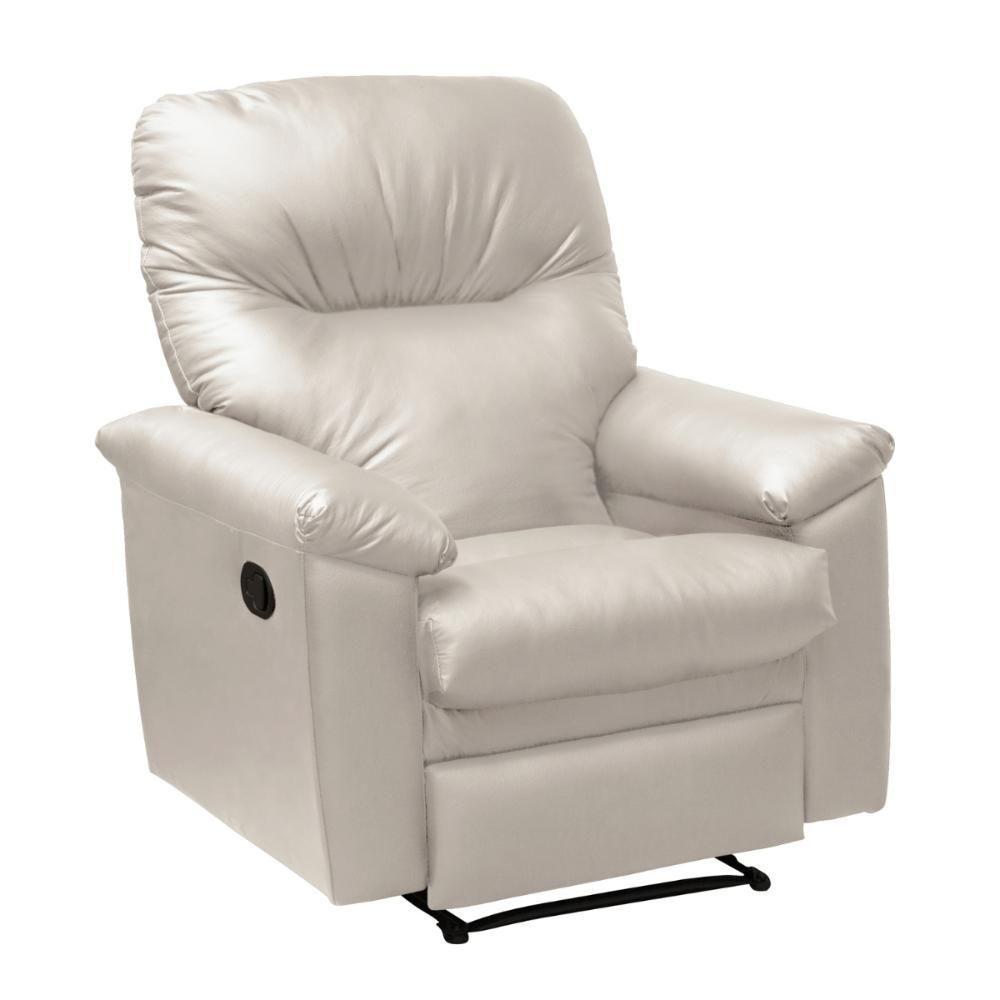Poltrona Reclinável Essen Corino Bege - 4