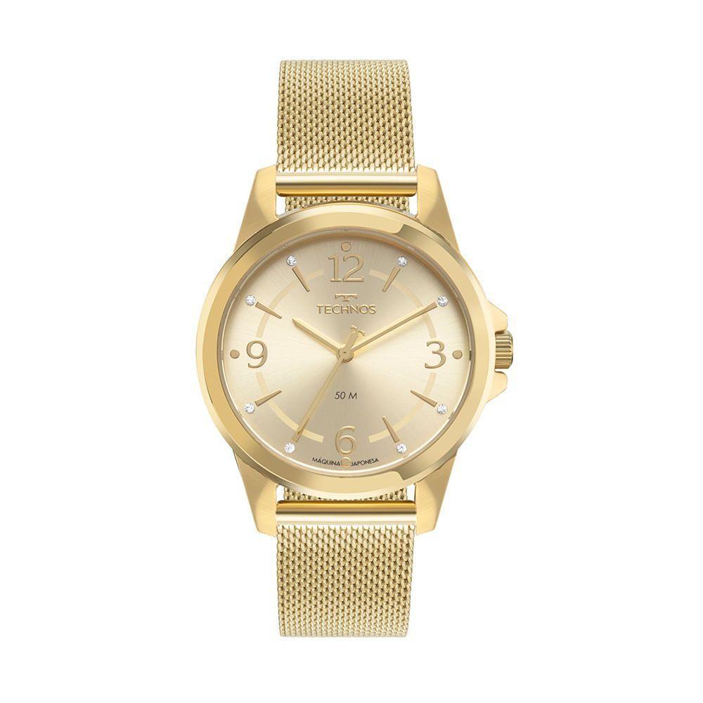 Relógio Technos Feminino Dress Dourado - 2035nab/1x 2035nab/1x - 1