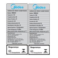Adega Climatizada De Vinhos Midea 24 Garrafas 220V W242 - 6