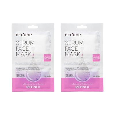 Kit Oceane Máscara Facial Sérum Retinol Com 2 Unidades