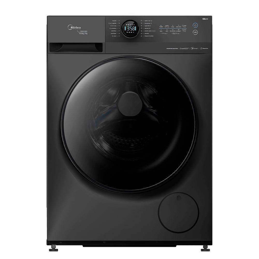 Lava e Seca 10,5kg Midea HealthGuard Titanium Conectada MF200D105WB/GK-01 110V - 1