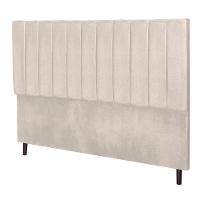 Cabeceira Solteiro Leblon 94cm Cama Box 88cm Cor Creme - 1