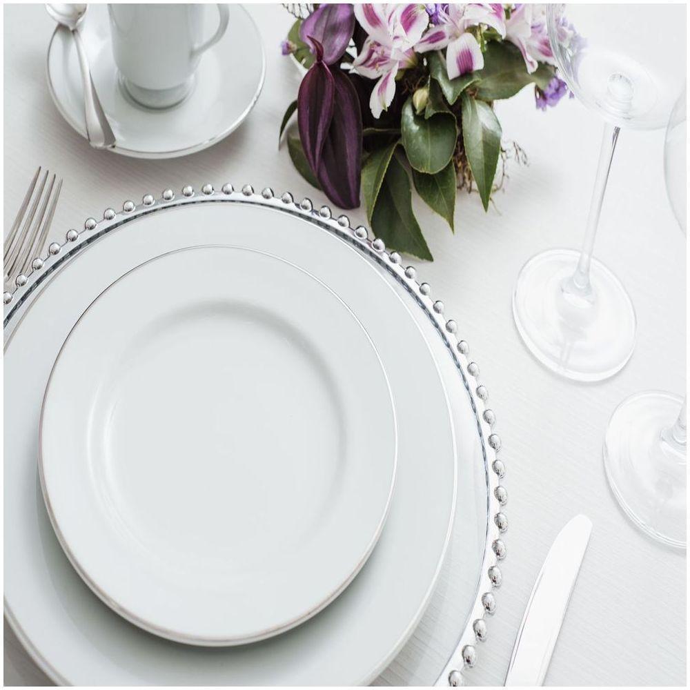 Aparelho De Jantar 42 Peças Itamaraty Prata Schmidt - 2