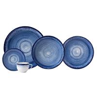 Aparelho De Jantar 30 Peças Esfera Azul Schmidt - 1