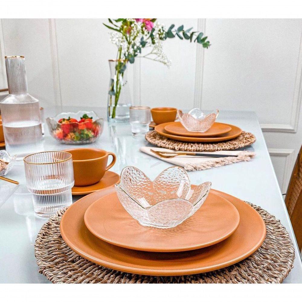 Aparelho De Jantar 30 Peças Avelã Oxford - 4