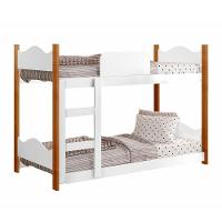 Beliche Infantil Theo Com Escada Branco - 3