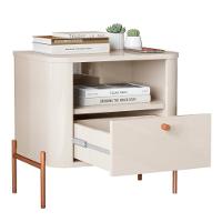 Mesa De Cabeceira Sweet Dreams Off White Bronze - 4