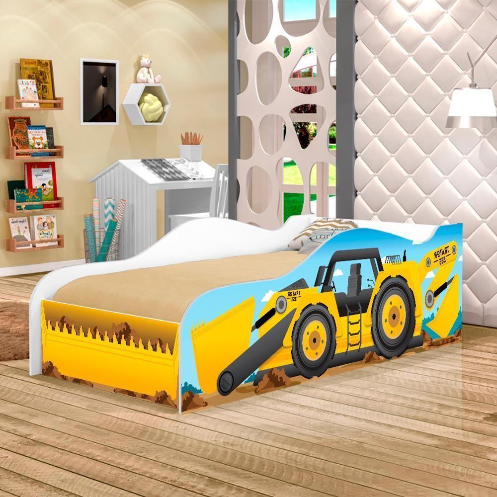 Cama Infantil Kids Speciale Trator Com Colchão - 3