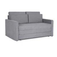 Sofá Cama Castor Casal Salerno Max Suede Cinza - 7