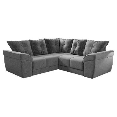 Sofá De Canto Moscou Cinza Cinza