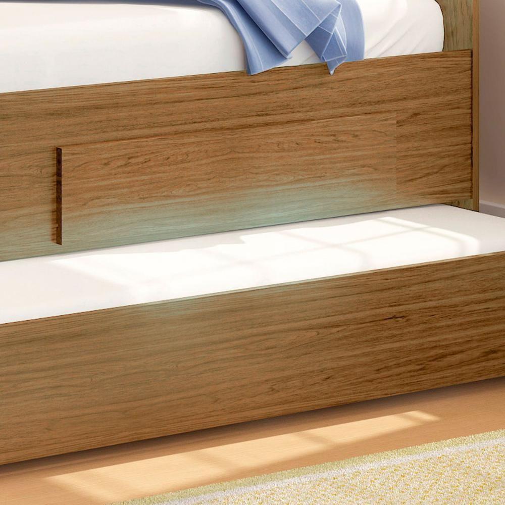 Sofá Cama Solteiro com Colchões Ditália Cama Auxiliar 8cm - 10