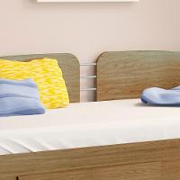 Sofá Cama Solteiro com Colchões Ditália Cama Auxiliar 8cm - 6