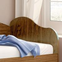 Sofá Cama Solteiro com Colchões Ditália Cama Auxiliar 8cm - 8