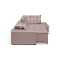 Sofá De Canto 5 Lugares 270cm Retrátil E Reclinável Rose - 5