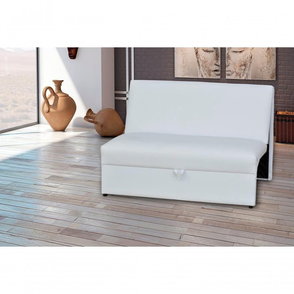 Sofá Cama Malu - Branco Corino - 2