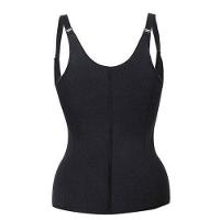 Cinta Modeladora Dupla Compressão Redutor Ziper Preto Tamanho: XL - 2