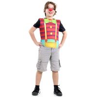 Fantasia Infantil - Peitoral Palhaço - Tamanho único (3 A 6 Anos) - 72108 - Sulamericana - 1