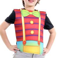 Fantasia Infantil - Peitoral Palhaço - Tamanho único (3 A 6 Anos) - 72108 - Sulamericana - 2