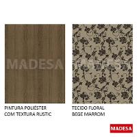 Kit 4 Cadeiras Rustic Floral Bege Madesa 4290 - 11