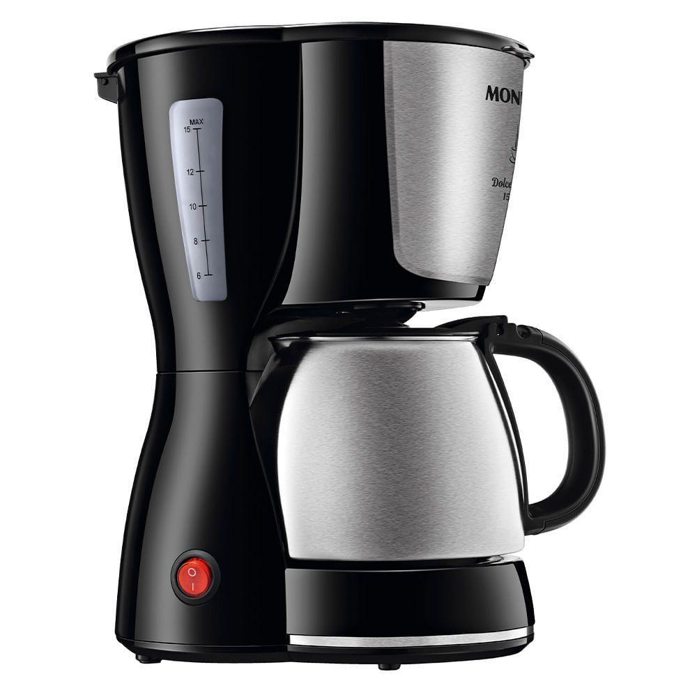 Cafeteira Elétrica Dolce Arome C-34ji-15x 127v-preto/inox - 4
