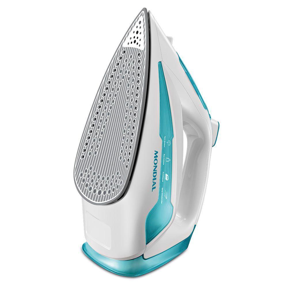 Ferro De Passar A Vapor F-45 Ferro A Vapor-220v-azul Claro - 3