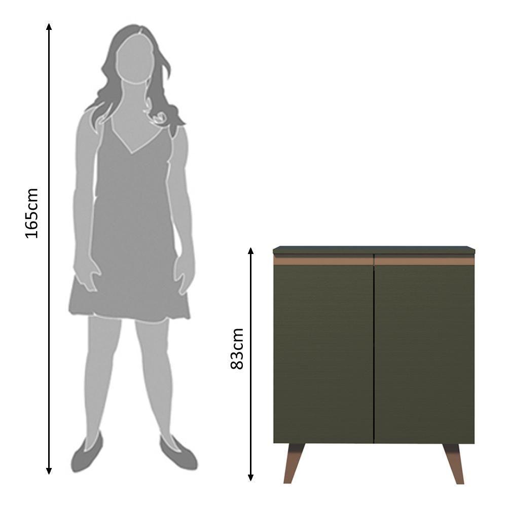 Balcão Reims em MDP 2 Portas Madesa - 2