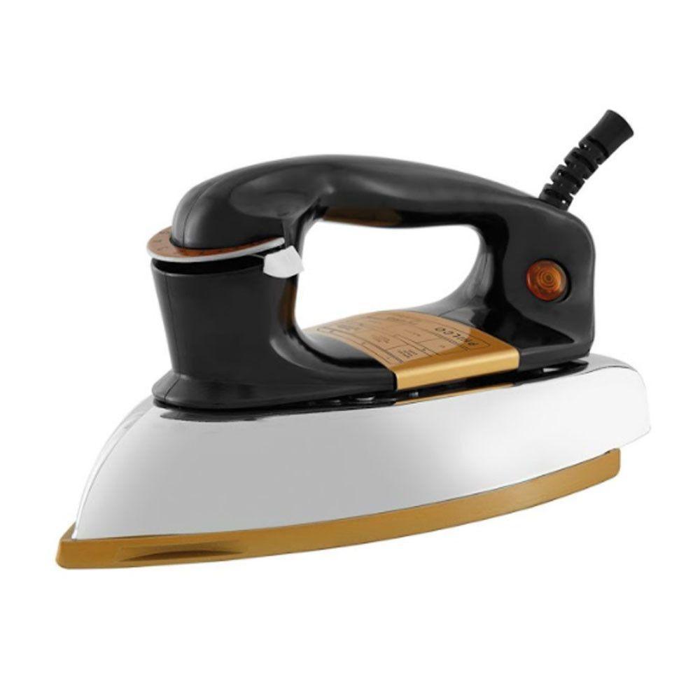 Ferro De Passar Philco Retro Base Cerâmica Preto Branco Dourado 220v - 1