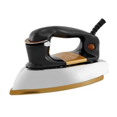 Ferro Seco Philco PFE01P com Base Cerâmica Preto Branco Dourado 220V