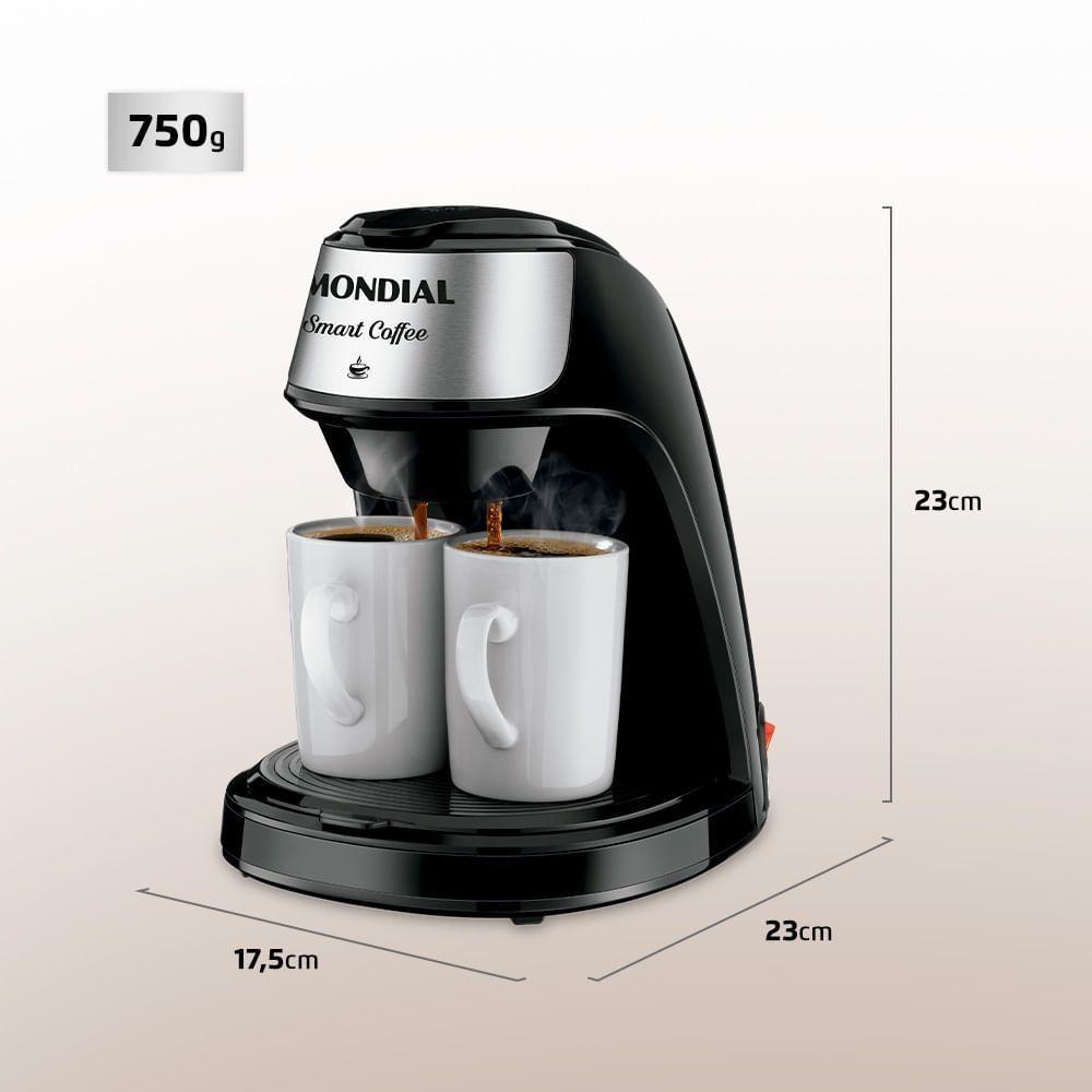 Cafeteira 2 Xícaras Smart Coffee C-42-2x-bi 220v/60hz - 3