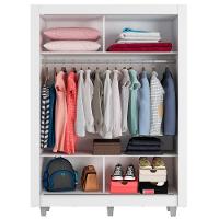 Guarda-Roupa Denver 2 Portas 1 Espelho Rustic/Branco Madesa - 7