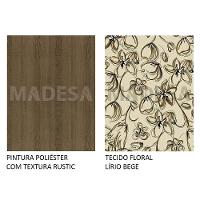 Conjunto Sala de Jantar Maya Mesa 4 Cadeiras Madesa