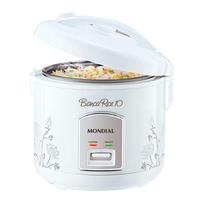 Panela Eletrica De Arroz Bianca Rice 10 Xicaras Com Funcao Aquecer Branca Pe-10 220V