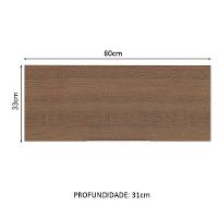 Armário Aéreo Stella 1 Porta Basculante Rustic Madesa - 6