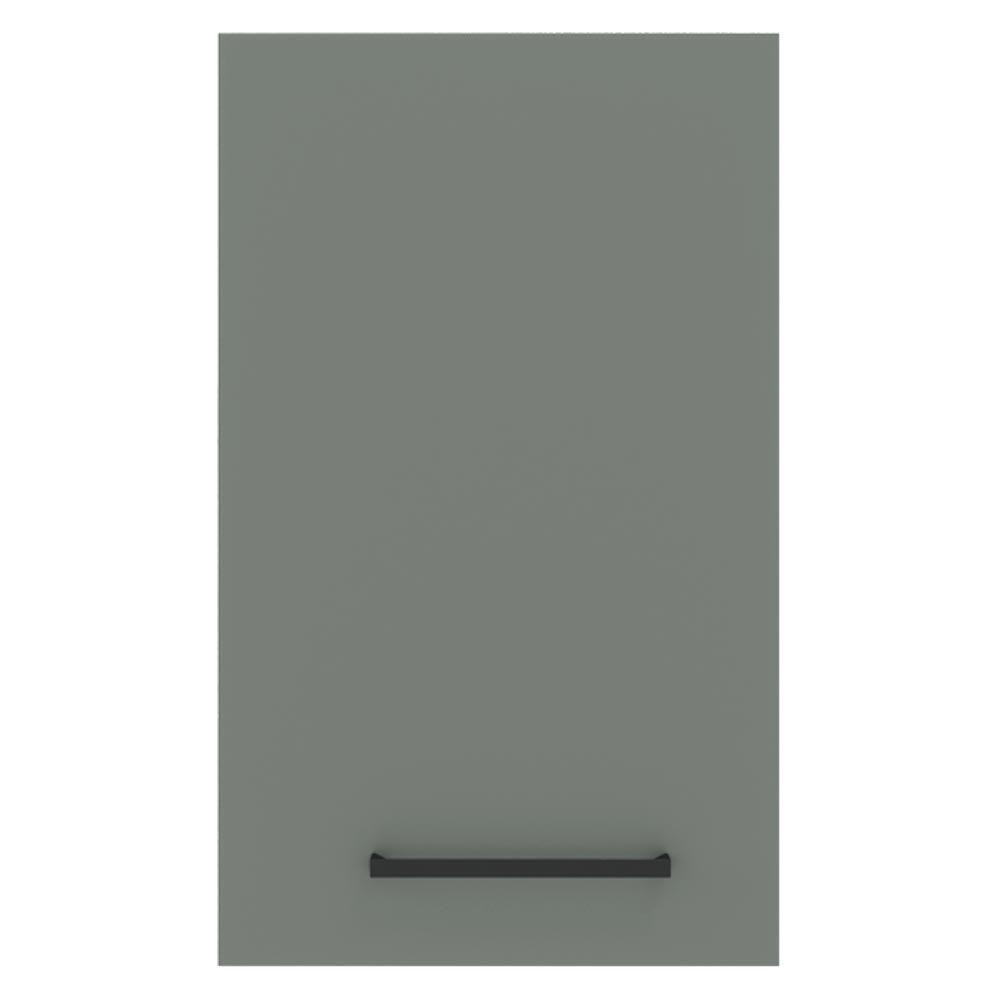 Armário Aéreo Madesa Agata 40 Cm 1 Porta Rustic/cinza - 2