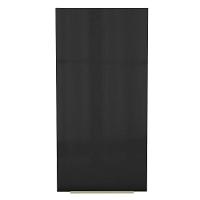Armário Aéreo Madesa Lux 40x83 cm 1 Porta Rustic e Preto - 7