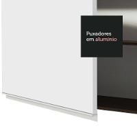 Armário Aéreo Glamy 60cm 1 Porta Rustic/Branco Madesa - 8