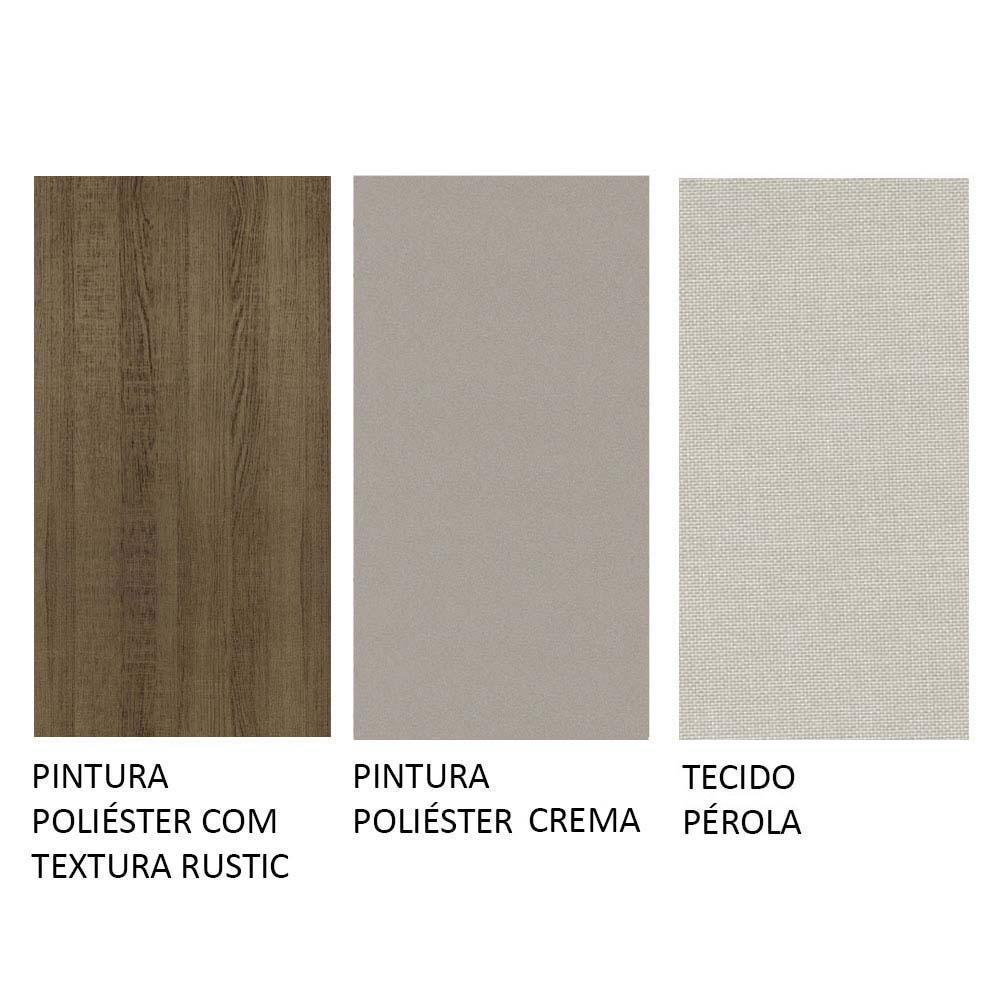 Kit 2 Cadeiras Rustic e Pérola Madesa 4280 - 5