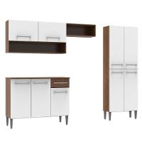 Cozinha Compacta Emilly com Armário e Balcão Branco Madesa - 3