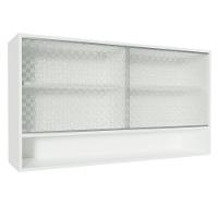 Armário Aéreo Madesa Glamy 2 Portas Quadrato e 1 Nicho BR - 10