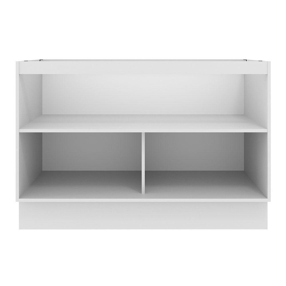 Balcão Gabinete De Pia 2 Portas Branco/crema Agata Madesa Branco/crema - 7