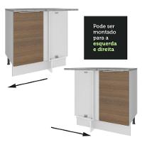 Balcão de Canto Stella 1 Porta Branco/rustic Madesa - 19