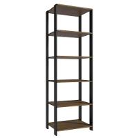 Closet Aberto Guarda-roupa 59cm Rustic/preto Madesa Rustic/preto - 10