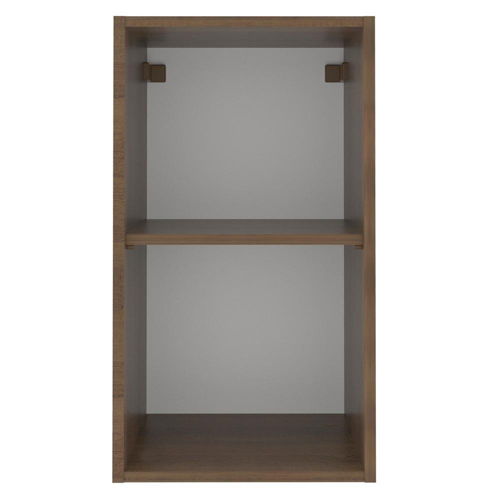 Armário Aéreo Madesa Lux 35 Cm 1 Porta Rustic/cinza - 10