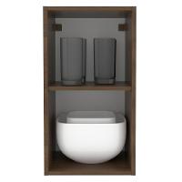 Armário Aéreo Madesa Lux 35 Cm 1 Porta Rustic/cinza - 3